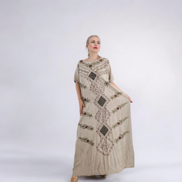 Rochie Lunga Brodata Miuta 83