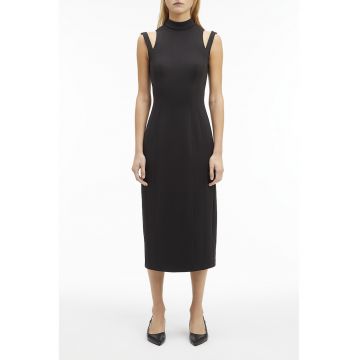 Rochie midi cu decupaje