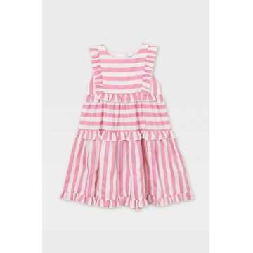 Mayoral Rochie fete culoarea roz, mini, oversize