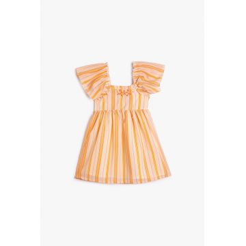 Rochie evazata cu dungi Rochie evazata cu dungi