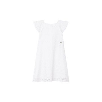 Michael Kors rochie fete culoarea alb, mini, evazati