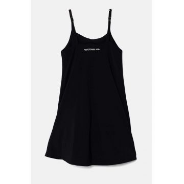 Abercrombie & Fitch rochie fete culoarea albastru marin, mini, evazati, KI259-4094 Abercrombie & Fitch rochie fete culoarea albastru marin, mini, evazati, KI259-4094