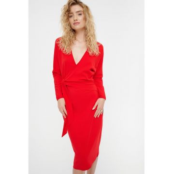 Rochie petrecuta cu decolteu in V