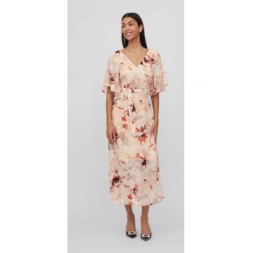 Rochie -  4864 - Poliester - Roz