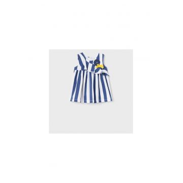 Rochie fetite -  301830108 - Bumbac - Albastru marin
