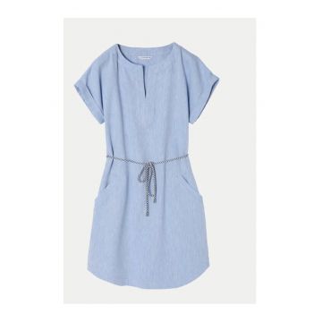 Rochie -  49344 - Bumbac - Albastru