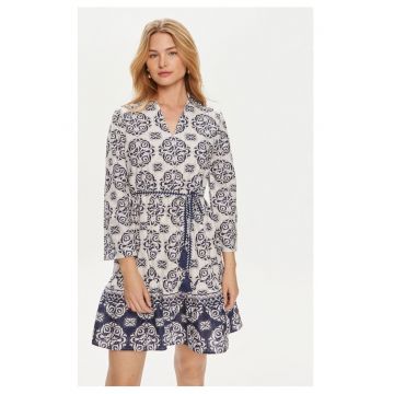 Rochie -  9457 - Viscoza - Albastru