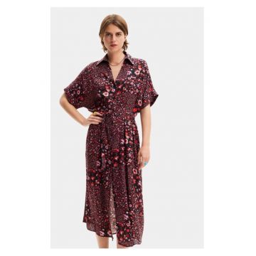 Rochie dama -  76886 - Negru - Viscoza