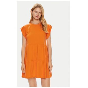 Rochie dama -  9037 - Bumbac - Portocaliu