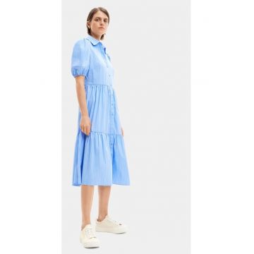 Rochie dama -  Albastru - Bumbac