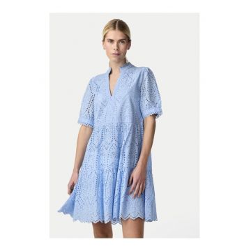 Rochie dama -  Albastru celest - Bumbac