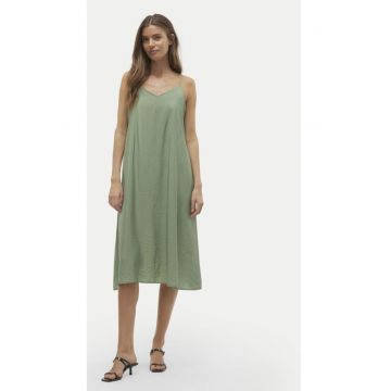 Rochie dama -  Verde - Viscoza
