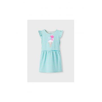 Rochie fete -  301999737 - Bumbac - Verde