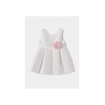 Rochie fete -  34596 - Poliester - Ecru