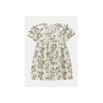 Rochie fete -  49477 - Ecru - Bumbac