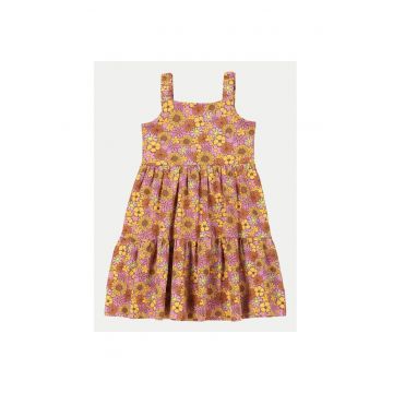 Rochie fete -  49866 - Multicolor - Bumbac