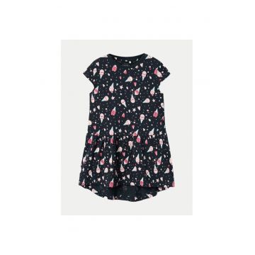 Rochie fete -  522957 - Bleumarin - Bumbac