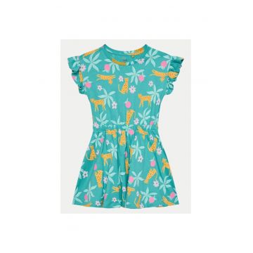 Rochie fete -  834005 - Multicolor - Bumbac