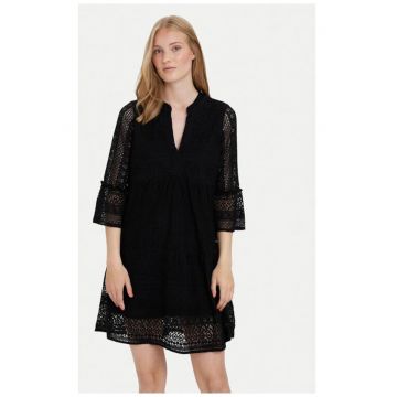 Rochie -  61421 - Bumbac - Negru
