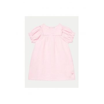 Rochie fete -  50121 - Roz - Bumbac