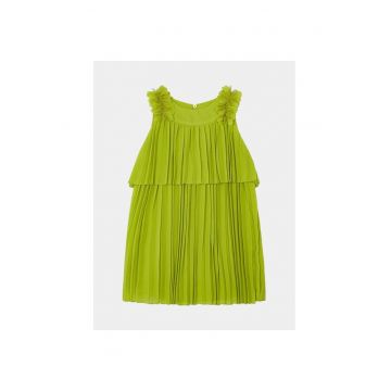 Rochie fete -  13652 - Verde - Poliester