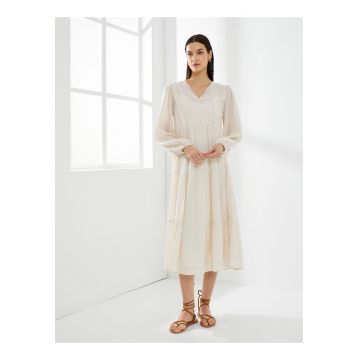 Rochie midi texturata