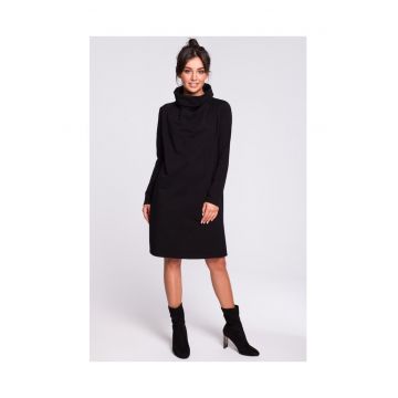 Rochie cu guler inalt