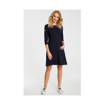 Rochie dama -   Bumbac/Elastan - Portocaliu