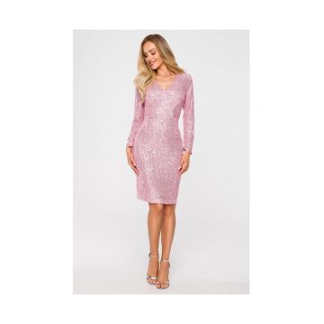 Rochie mini dama - Made of Emotion - Helmer - argint