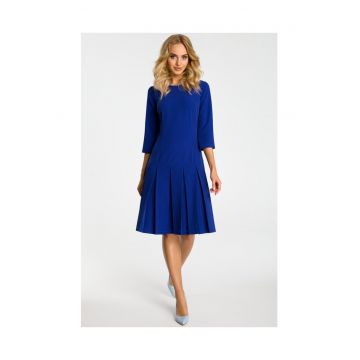 Rochie dama -  Poliester/Viscoza - Albastru.5