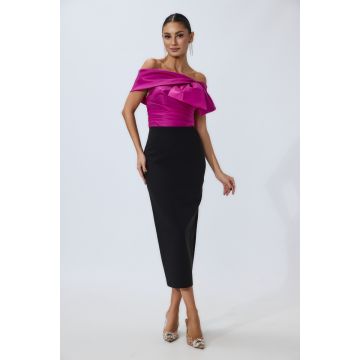 Rochie de ocazie premium Gracelynn Neagra