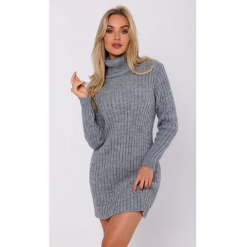 Rochie cu guler rulat -