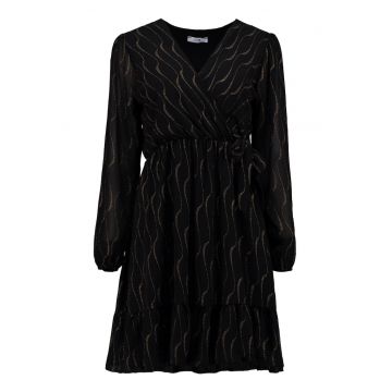 Rochie cu model si decolteu in V