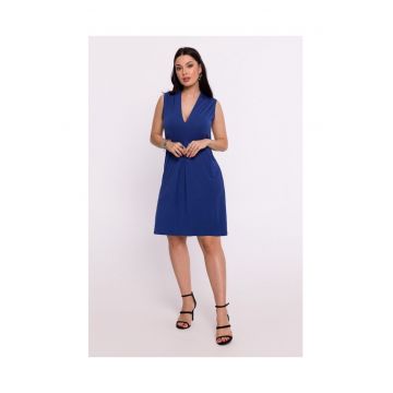 Rochie mini de dama BeWear Toljob B286 albastru deschis