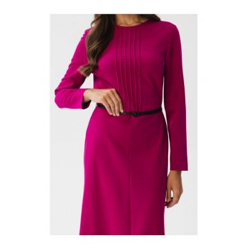 Rochie midi dama -  Kerigor - pruna