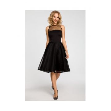 Rochie de seara -  Poliester - Negru