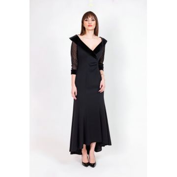 Rochie 2227 neagra Fany Lux