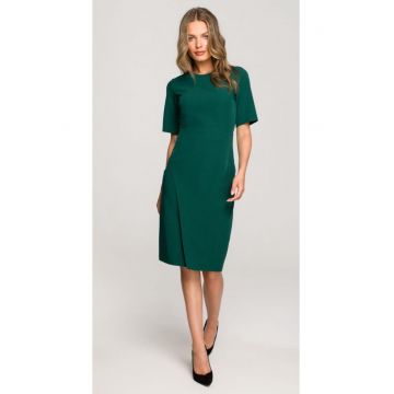 Rochie cu fusta suprapusa