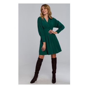 Rochie kimono -  Poliester - Rosu