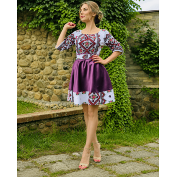 Rochie Traditionala stilizata cu Laura 19