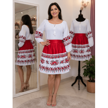 Rochie Traditionala stilizata Luna 3