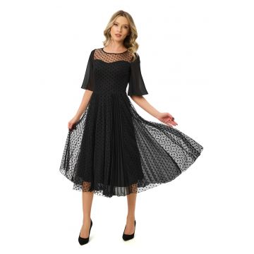 Rochie midi evazata