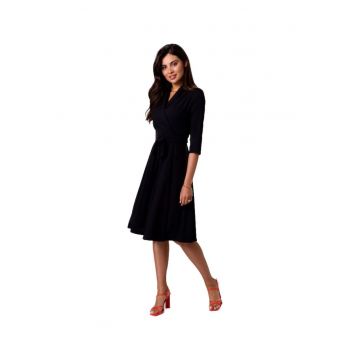 Rochie tip cache coeur cu guler -