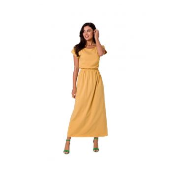 Rochie maxi cu elastic in talie -