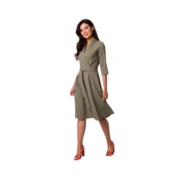 Rochie tip cache coeur cu guler -