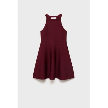 Rochie tricotata si evazata