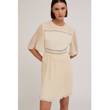 Rochie mini cu pliuri