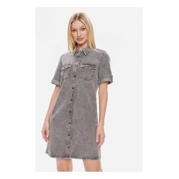 Rochie -  86199 - Bumbac - Gri