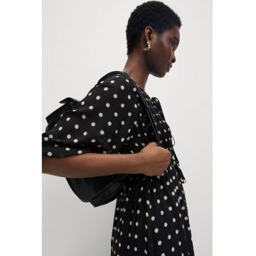 Rochie midi cu model cu buline