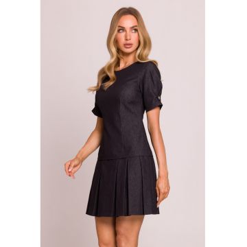 Rochie cu fusta plisata -